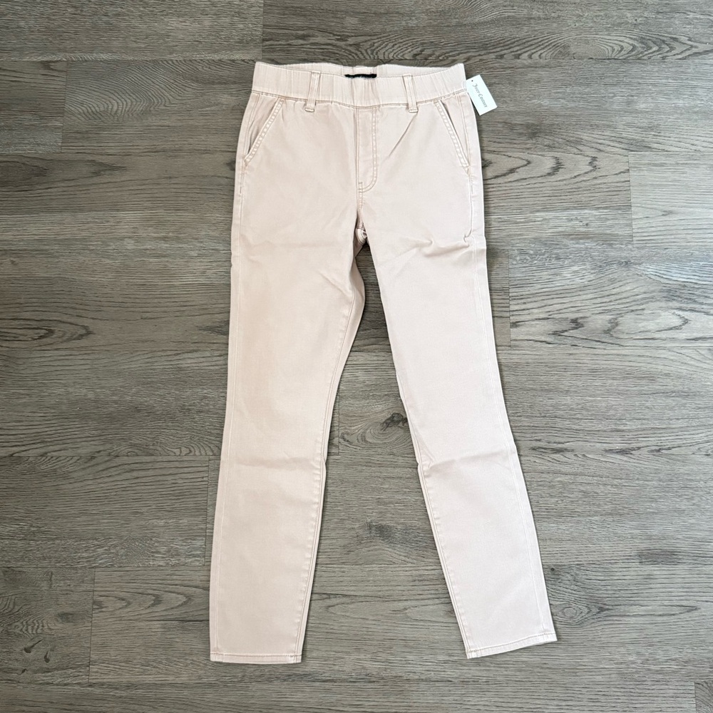 Juicy Couture California Skinny Khaki Pull-On Stretch Pants Size 27 Stone NWT